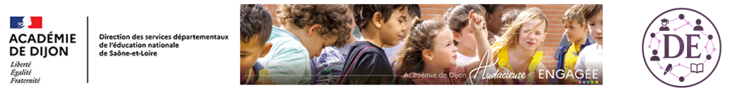 Le site des directrices et directeurs d'école de Saône-et-Loire